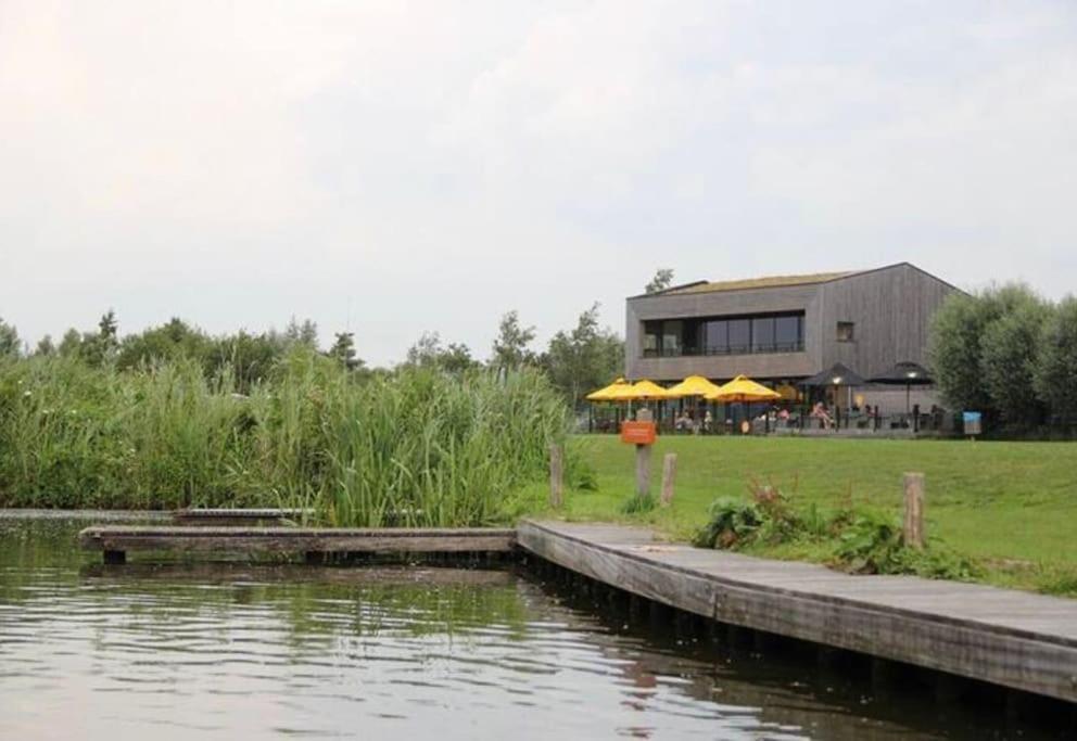 HoogzandStatige Boerderijwoning Met Vrij Uitzicht En Tuin别墅 外观 照片
