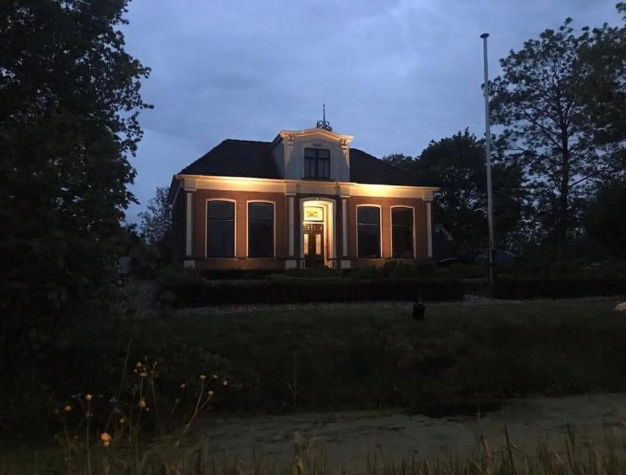 HoogzandStatige Boerderijwoning Met Vrij Uitzicht En Tuin别墅 外观 照片