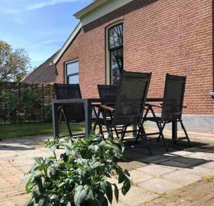 HoogzandStatige Boerderijwoning Met Vrij Uitzicht En Tuin别墅 外观 照片